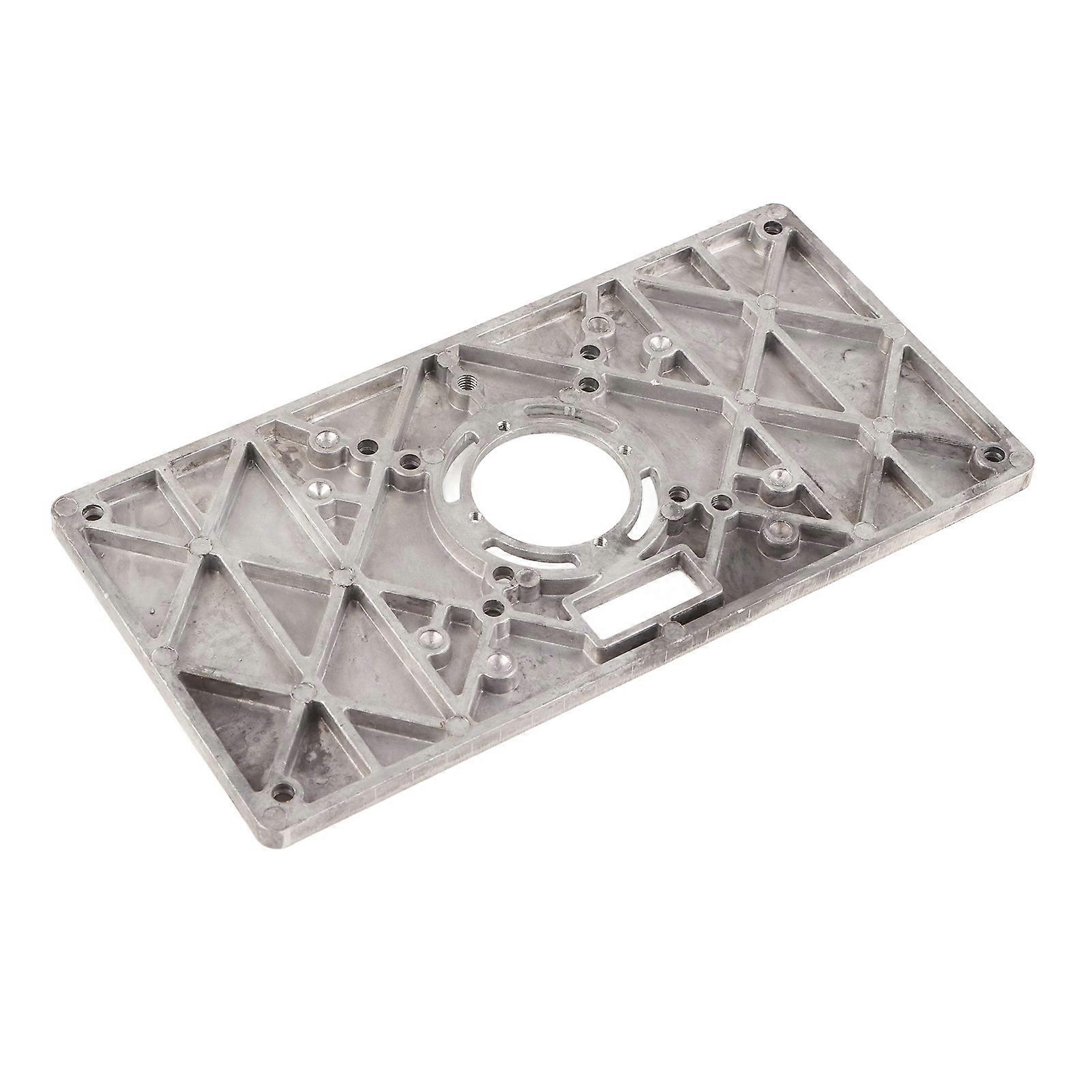 Trimming Machine Flip Plate Aluminium Alloy Milling Guide Table Chamfering Board for Woodworking 