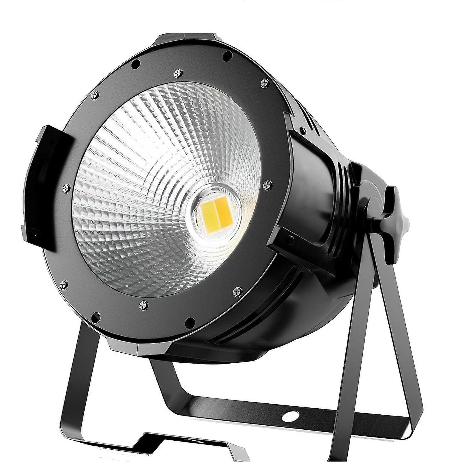 Stage Lighting COB Stage Spotlights, LED Par Lights, DMX/Master Slave DJ Lights (Warm White White 200W)