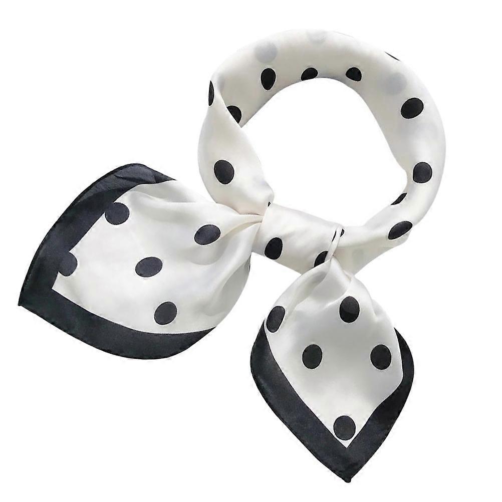 هيموتون 1 قطعة أزياء وشاح الحرير مع تصميم مطبوع صغير مربع حقيبة نيكر التبعي