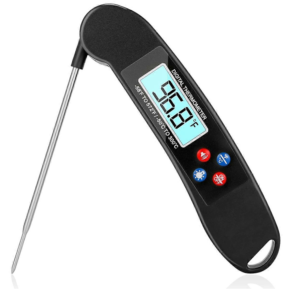 Professional Meat Thermometer, Digital Talking Thermometer for the Blind, Waterproof Design, for Gr
