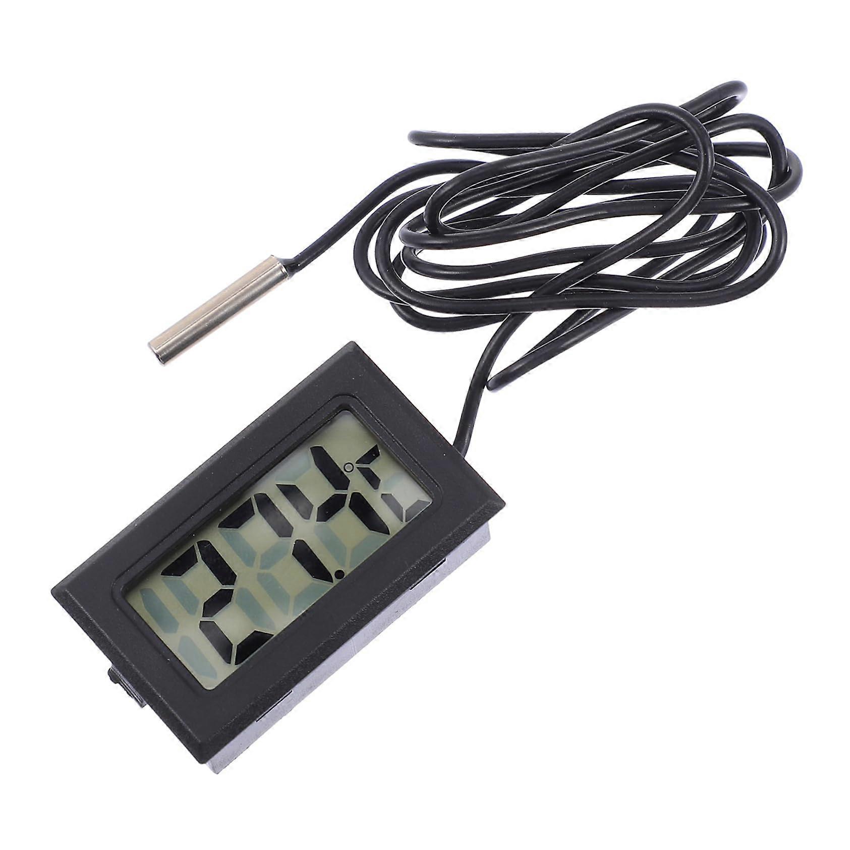 Electronic Thermometer Liquid Cooling LED Digital Temperature Display for Liquid Cooler