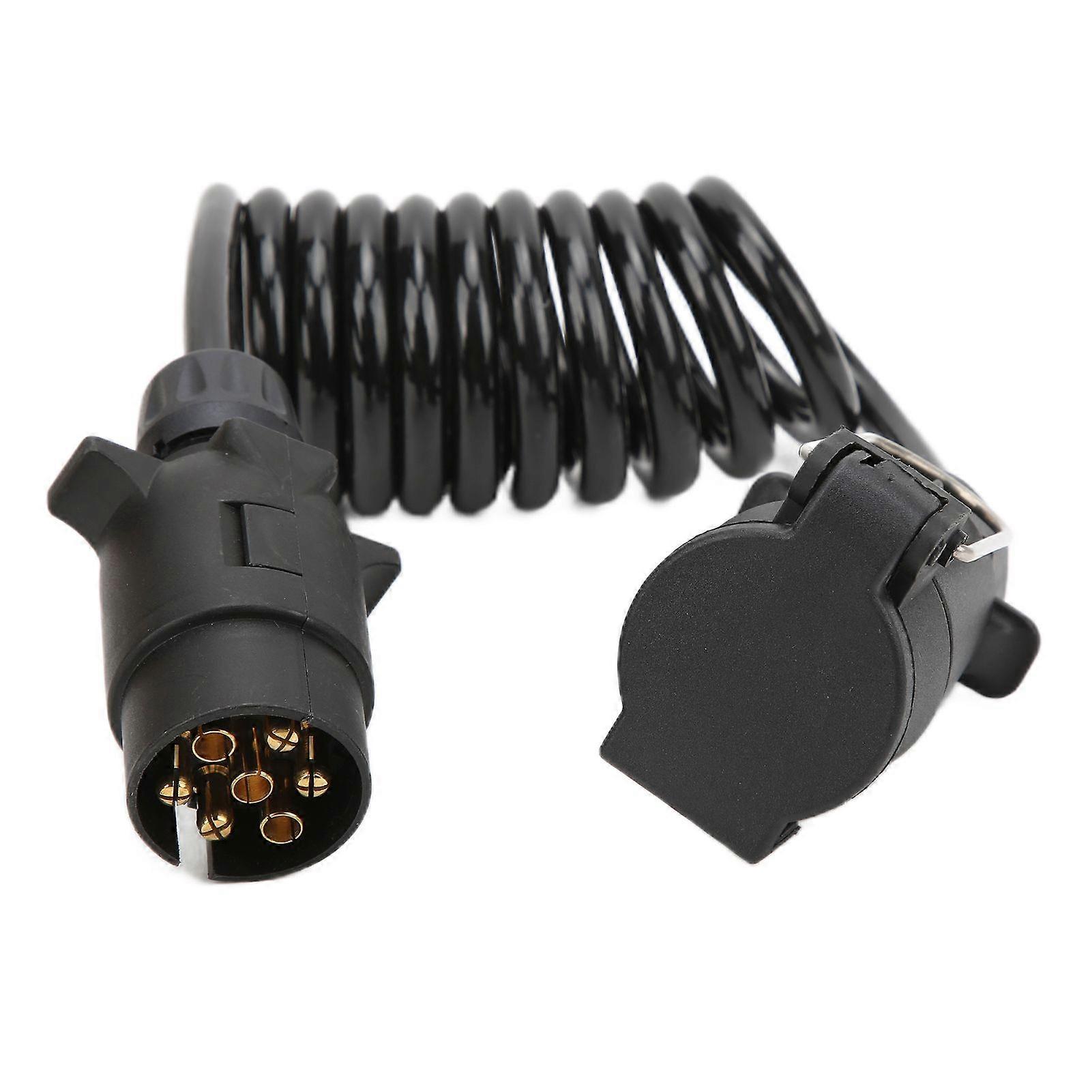 trailer plug extension cord 2m 7 pin european standard