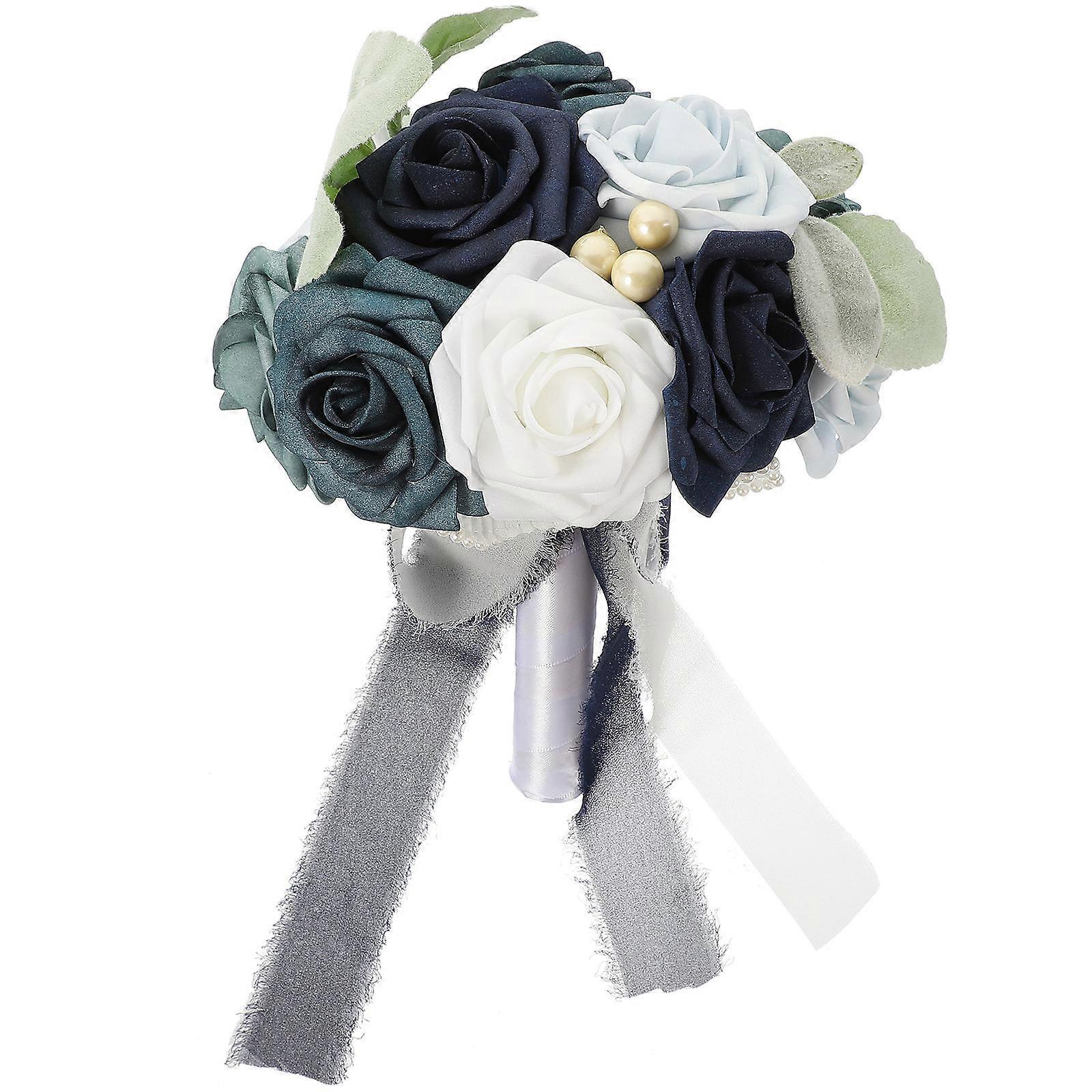 Artificial Silk Flower Bouquet for Wedding Celebrations, Elegant and Timeless