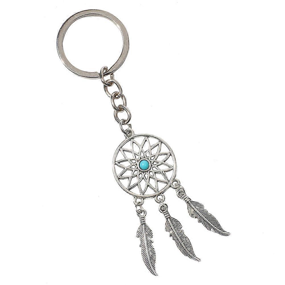 Elegant Capturing Dream Web Keychain for Decoration 1Pcs Silver