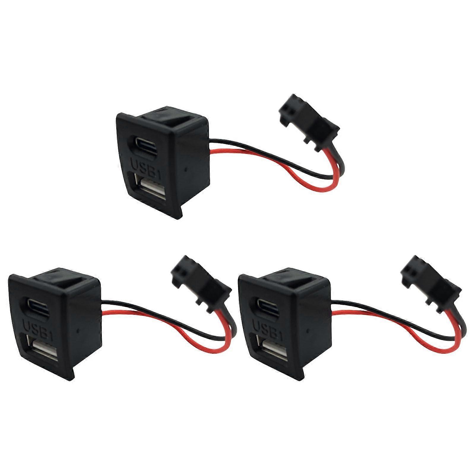 Plug Socket with USB and Type C Ports for Multiple Devices