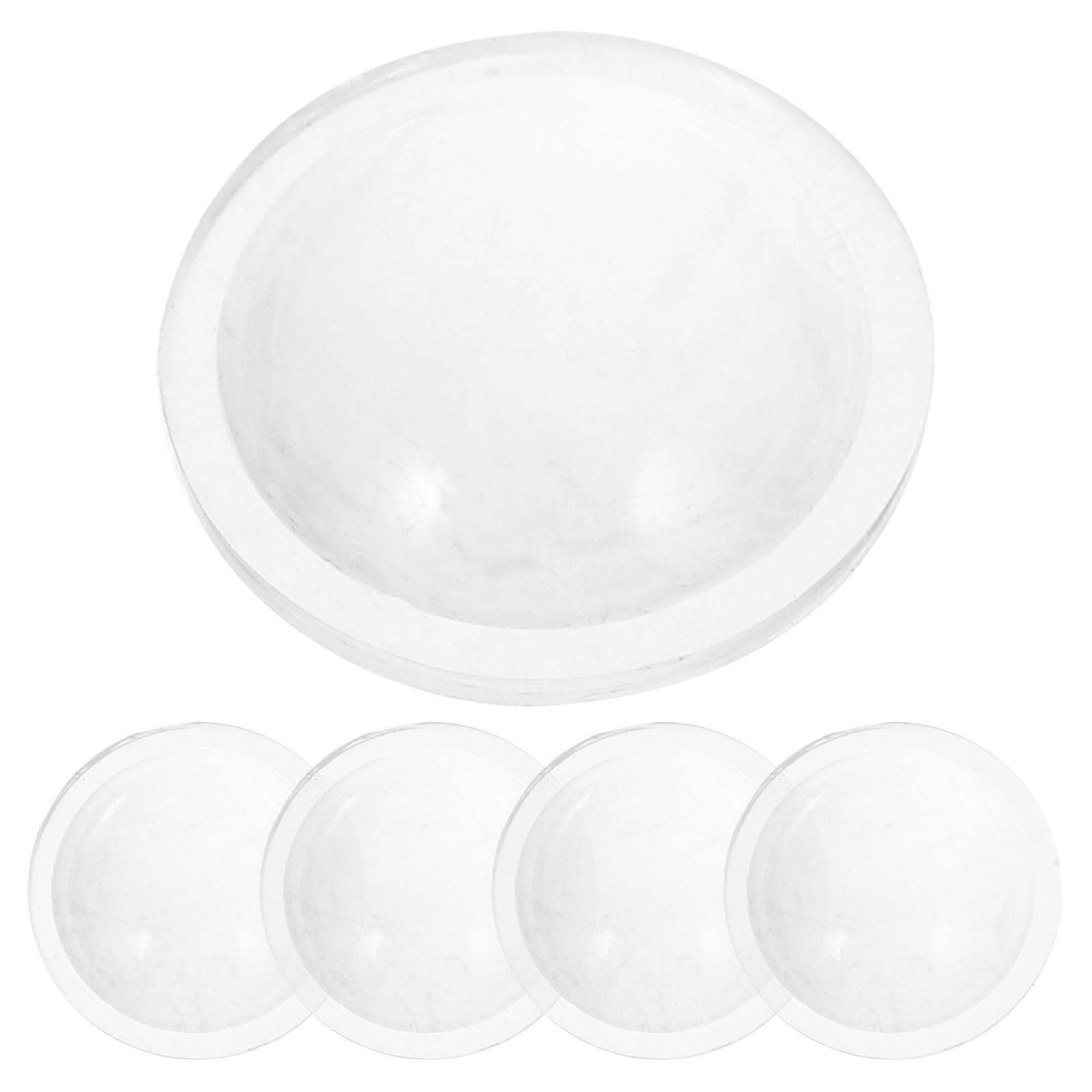 5pcs Convex Lens 16mm Replacement Flashlight PMMA Magnifier with Excellent Optical Performance and