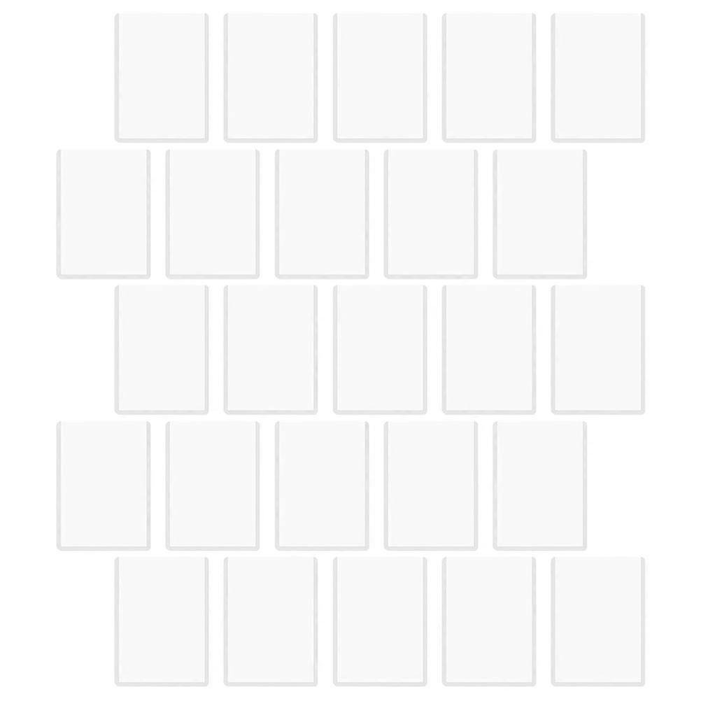 Hard Card Protectors 25Pcs Made Of PVC Ideal For Daily Use Of Featuring Waterproof Protection