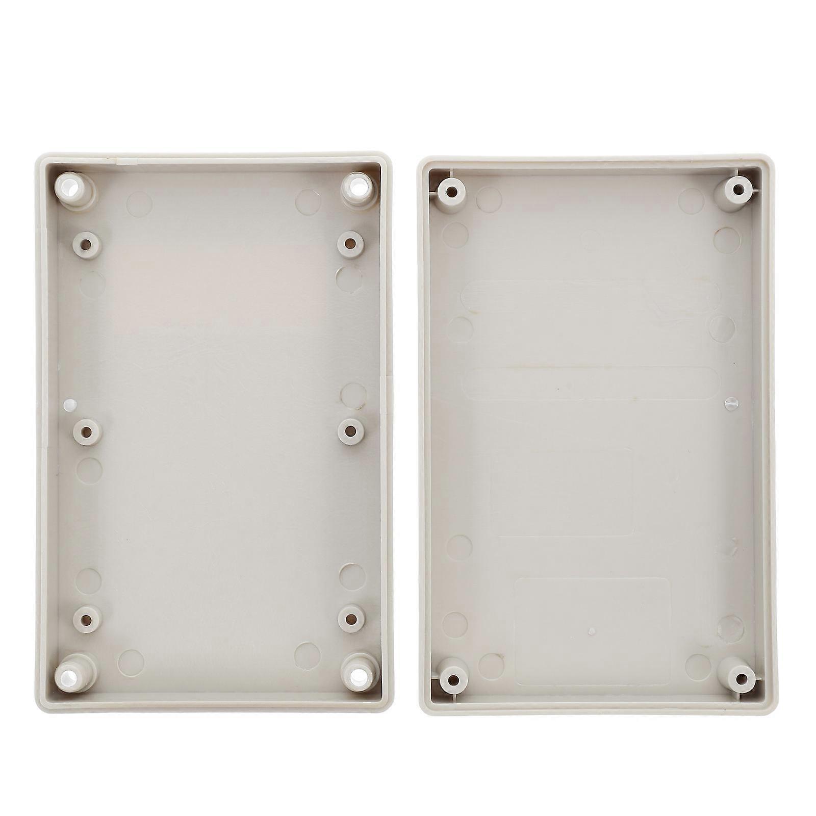 Secret Storage Box Plastic for Storage Light Grey ABS Container