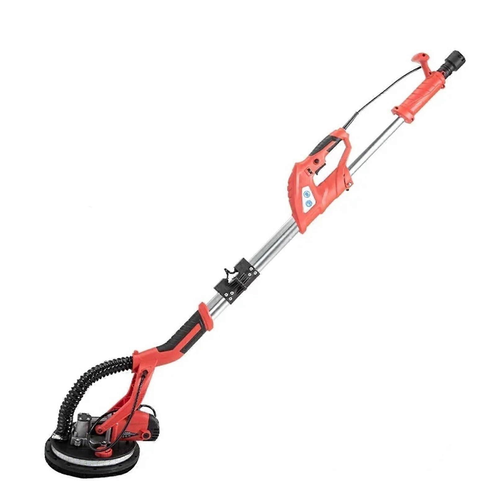 Electric drywall sander polisher, 750W polishing machine, extendable with LED strip light, foldable electric drywall sander without LED light