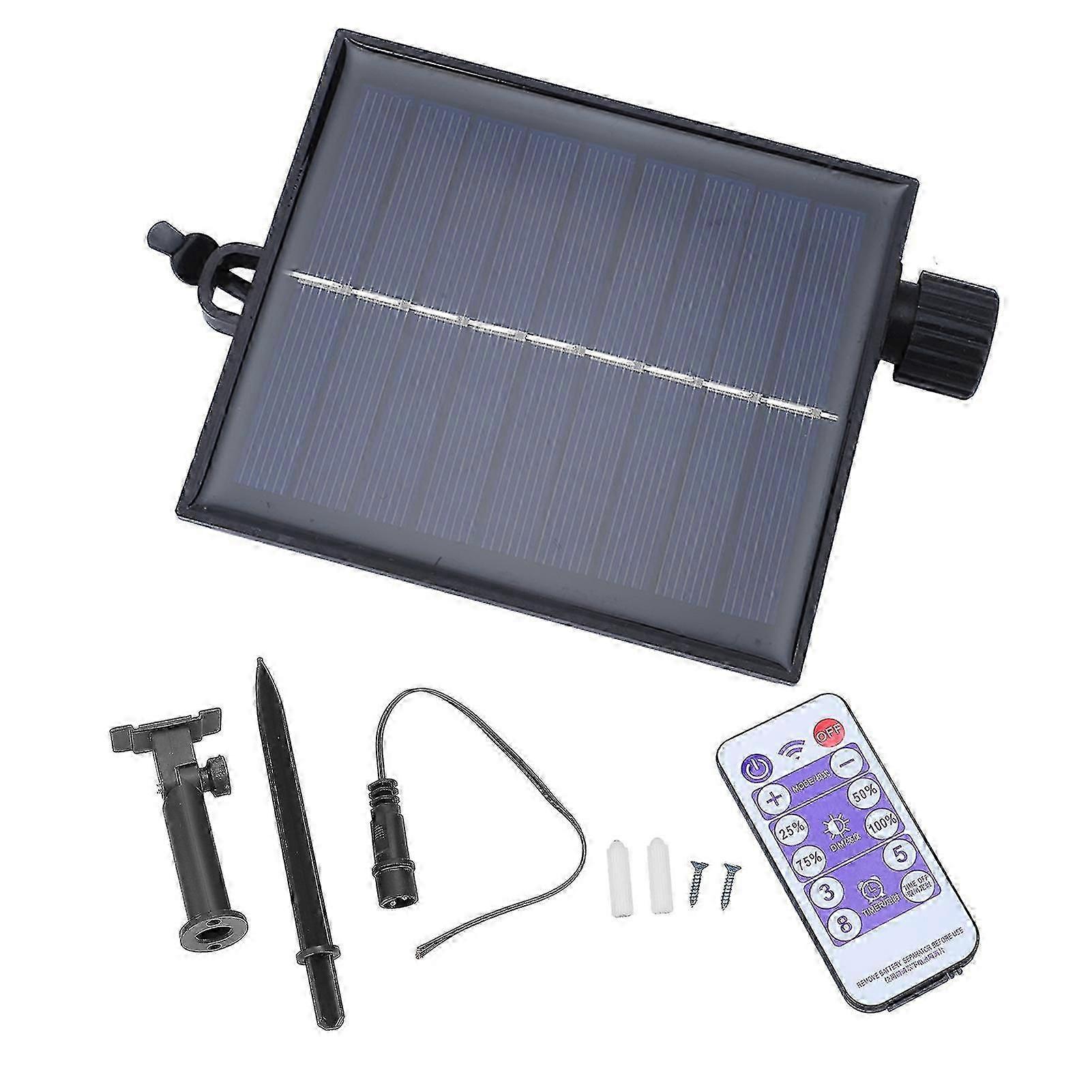 Solar String Light Control Box Automatische Wasserdichte Einstellbare Leuchtdichte Solar