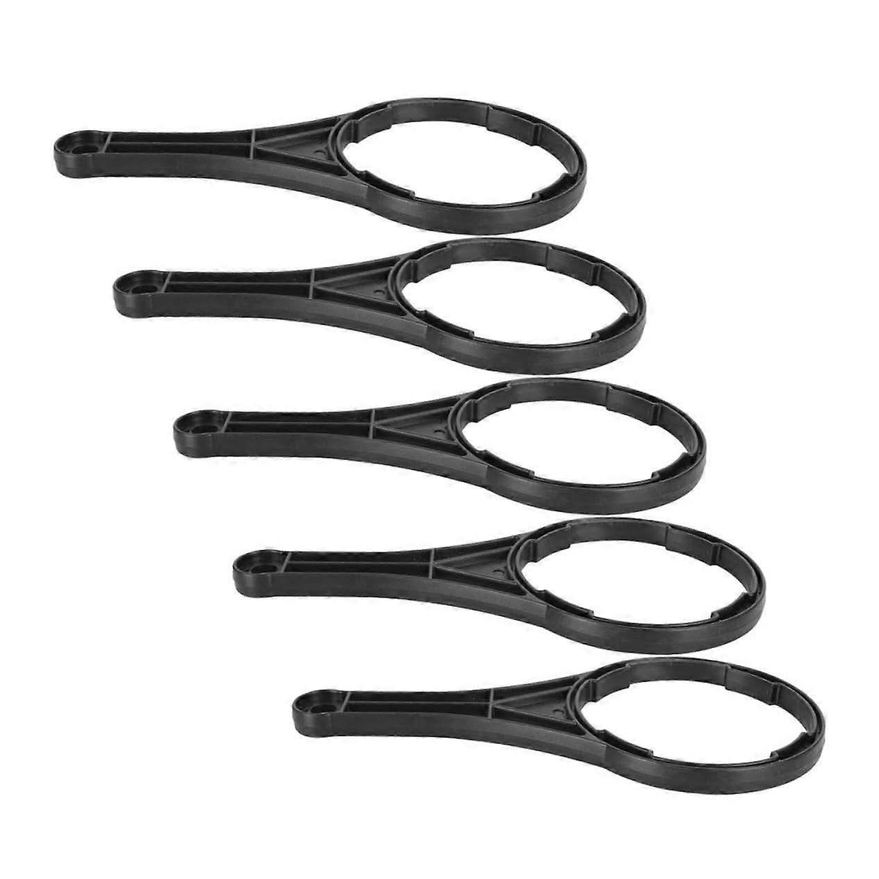 5Pcs Heavy Duty Plastic Filter Spanner Wrench For Water Purifier Cartridge Housing, Smooth Surface, Easy Filter Removal