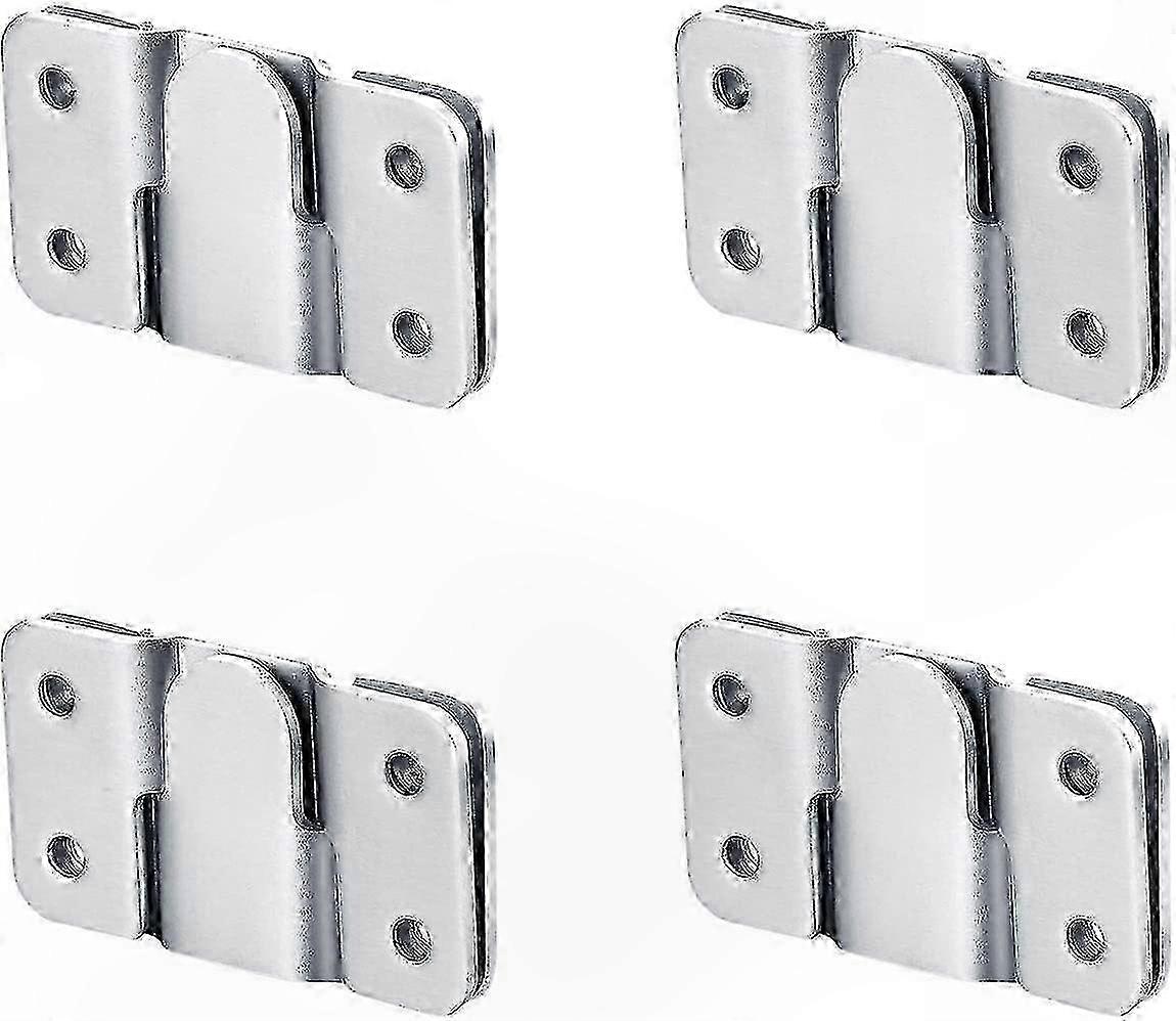 Wall Mount Brackets for Pictures Mirrors Frames with Interlocking Design Flush Fixing Solution