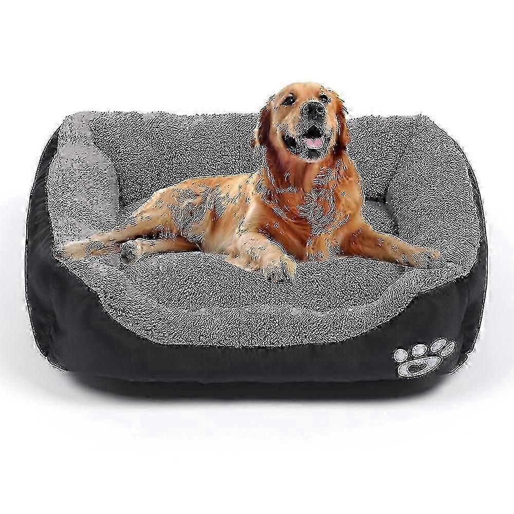 Waterproof dog bed for large breeds, washable comfortable pet mattress