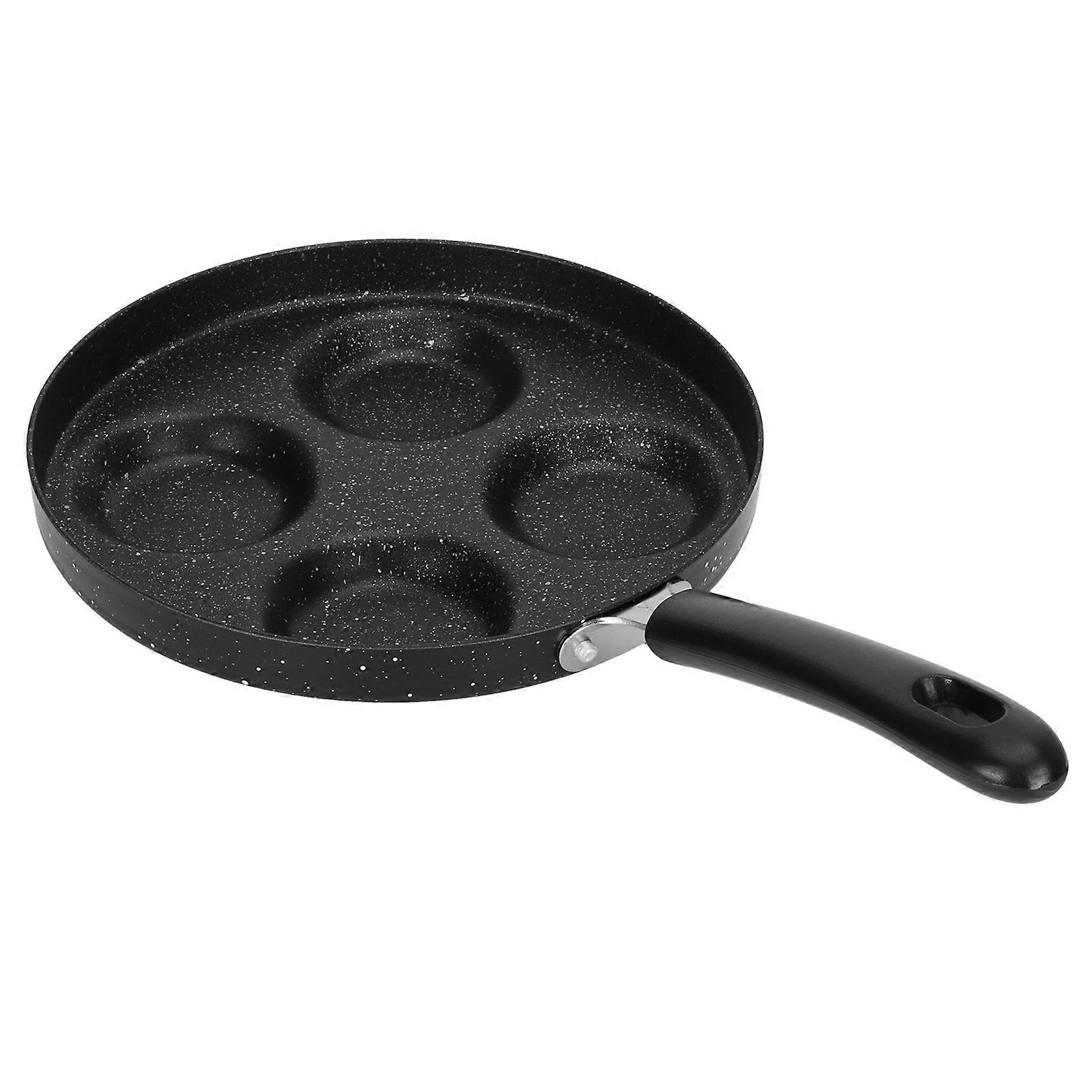 4-Hole Non-Stick Mini Pancake Egg Frying Pan Kitchen Accessory