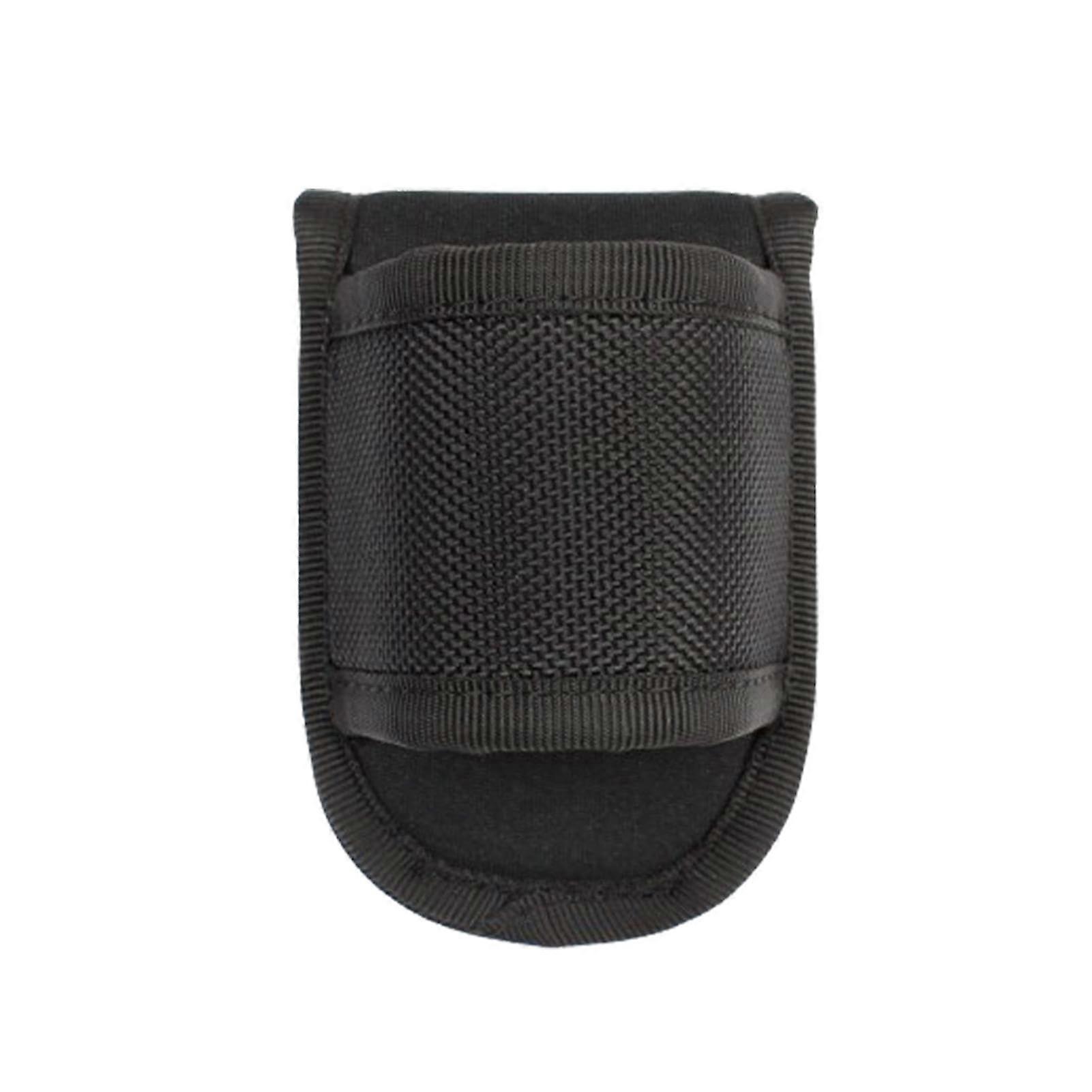 Belt Flashlight Holder DShape Open Design Nylon, Lightweight Flashlight Pouch, Fits Most Belts, Nylon Belt Clip Holder