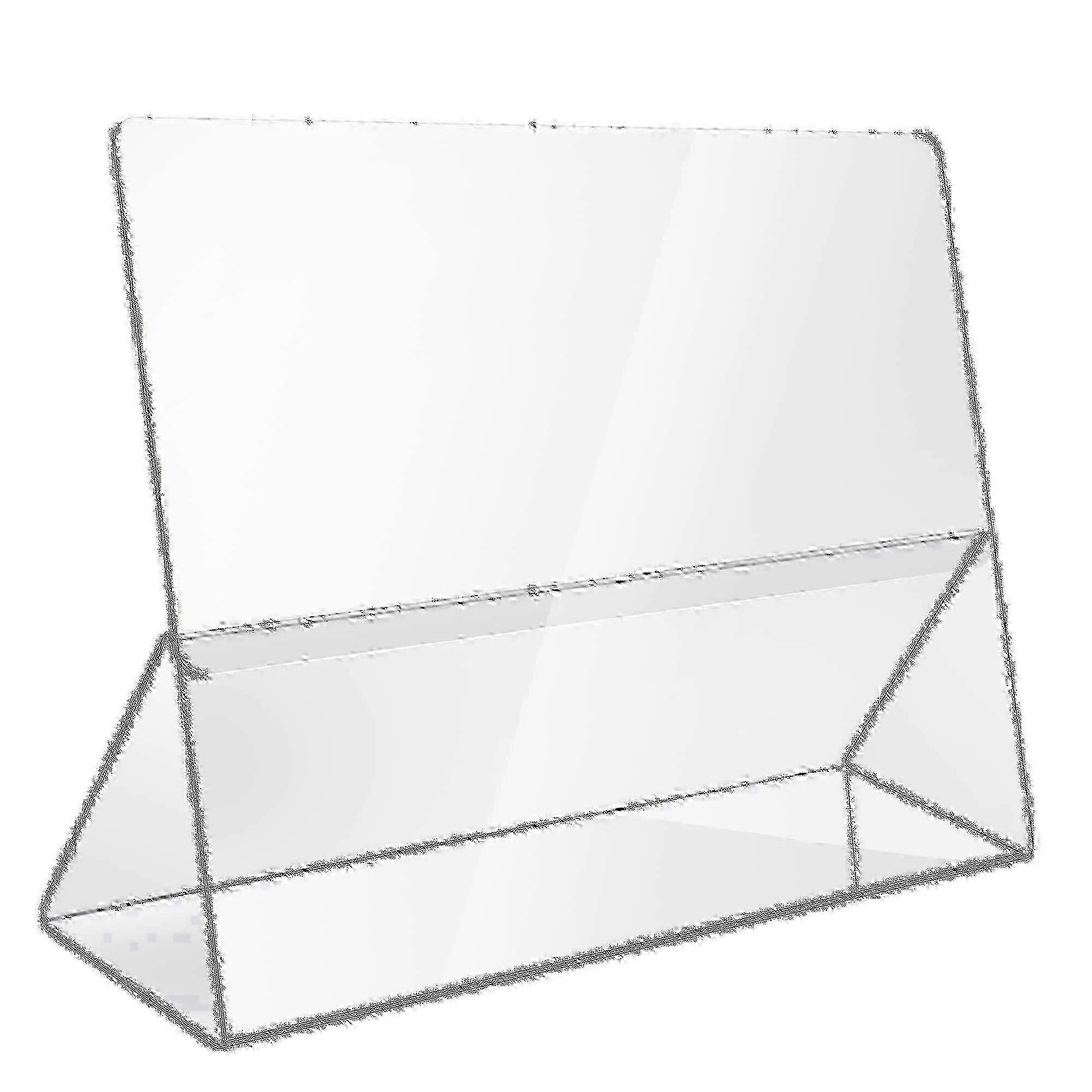 Transparent Cookbook Stand for Cooking and Baking