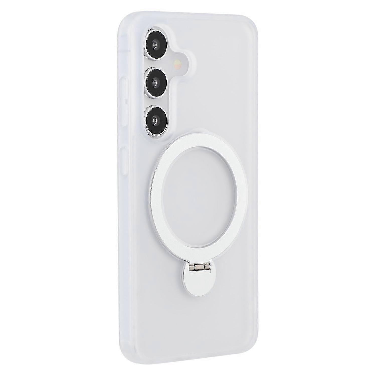 Samsung Galaxy S25 Case with MagSafe Rotary Kickstand - TPU+PC Protective Cover