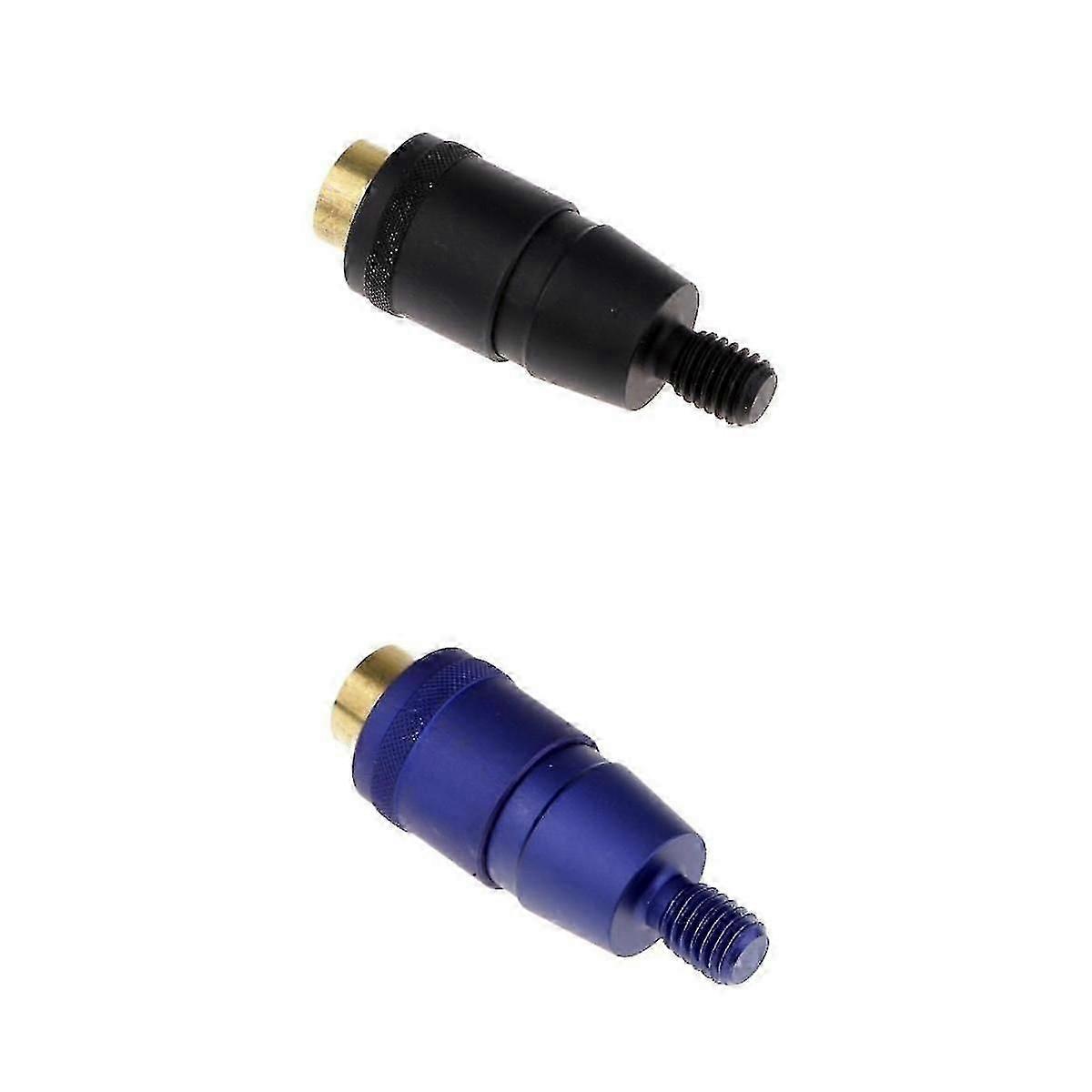 2pcs Fishing Landing Net Connector Head Screw Net Rod Quick Release Adapter hr