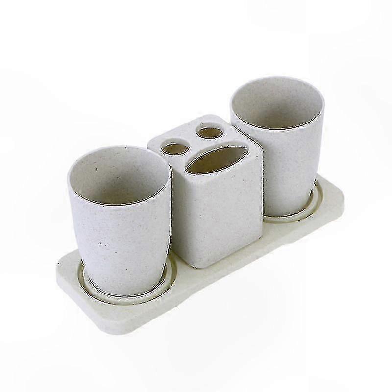 Single Toothbrush Holder with Toothpaste Storage