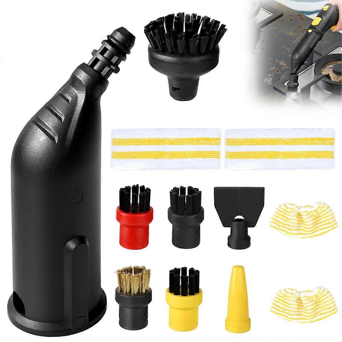 Steam Cleaner Accessories, Round Brush Compatible for Steam Cleaner Accessories SC1 SC2 SC3 SC4 SC5 CTK10 CTK20