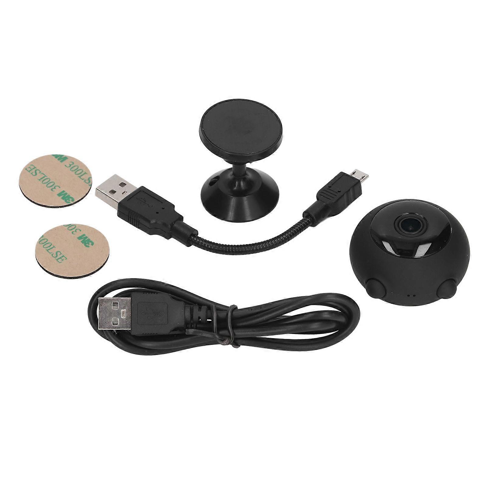 Wireless Mini Camera 4K HD Black CCTV Infrared Motion Sensor