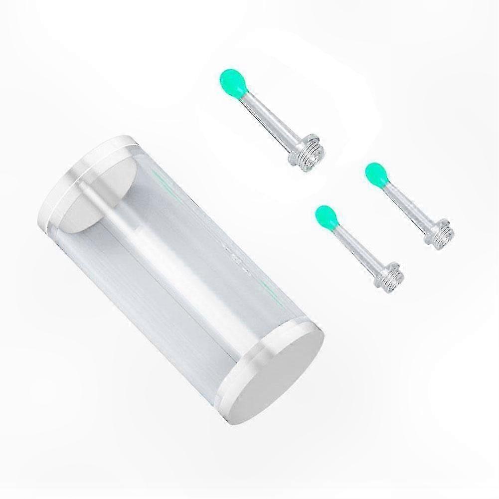 Portable Electric Ear Spoon with 4 Replaceable Tips for Safe Wax Removal