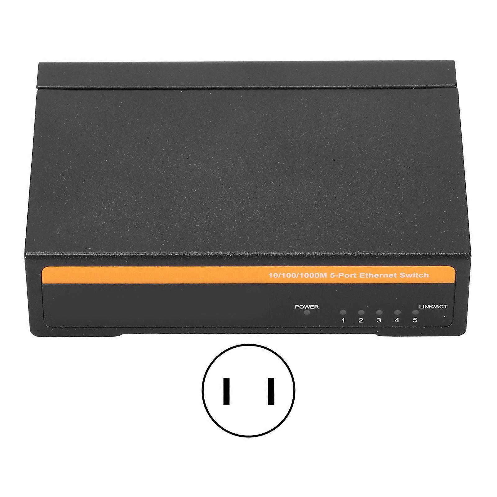 Ethernet Switch TBCS5005E 1000M 5 Ports Self-Adaptive Splitter for Fast Networking