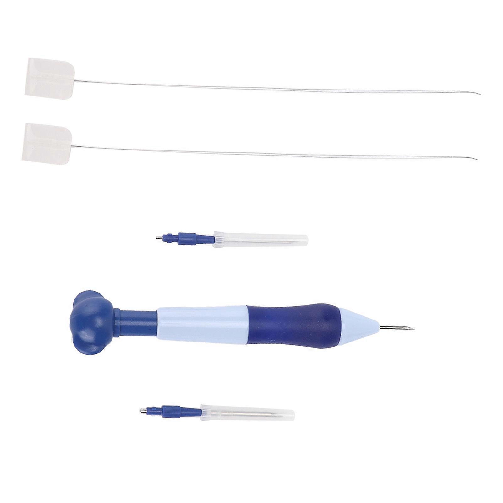 Punch Needle Yarn Knitting Tool with ABS Handle for Handmade Embroidery