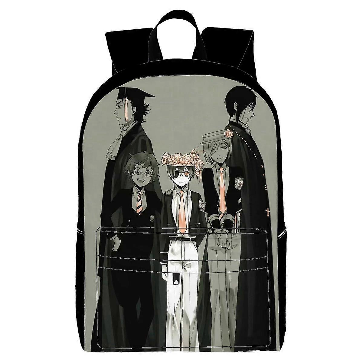 Travel Laptop Backpack, Fits 15.6 Inch Notebook, Durable Daypack with Multiple Compartments for Students Business Work U1535