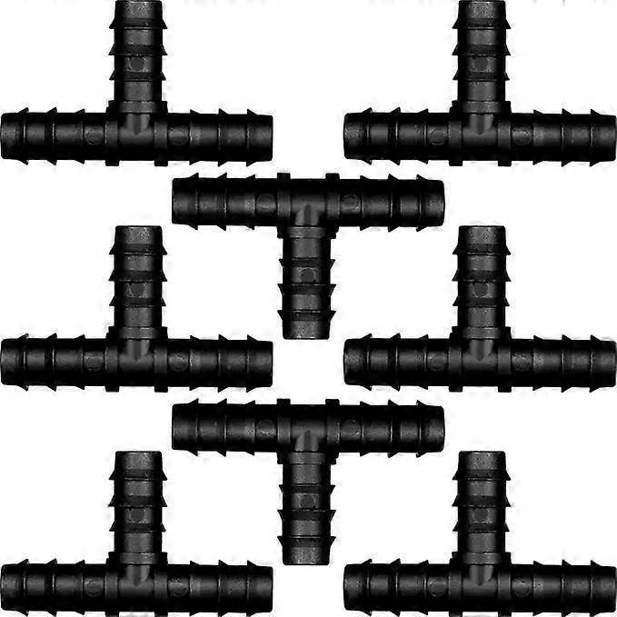 8pcs Hose Connectors for 16mm Irrigation System (Tee)-- LionKnight