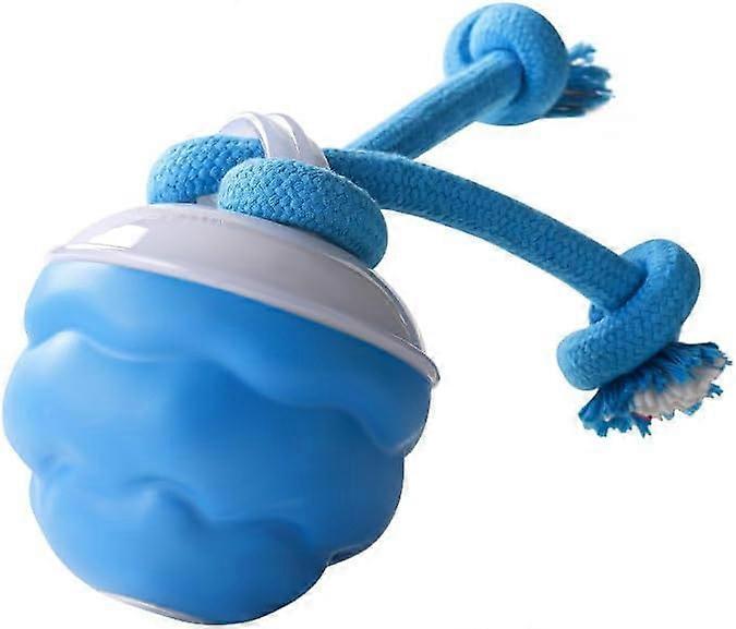 Dog Toy Nteractive Motion Activated Rolling Ball For Small And Medium Dogs USB Rechargeable Blue 1 Piece