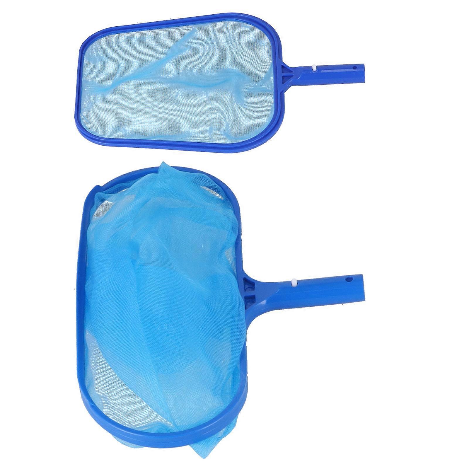 Durable Plastic Pool Leaf Net Set 40.5x29.5cm & 41.5x27.5cm