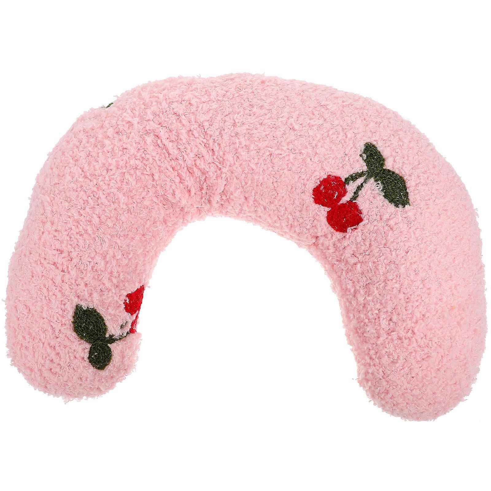 U-Shaped Cat Pillow Neck Protective Pillow for Deep Sleep