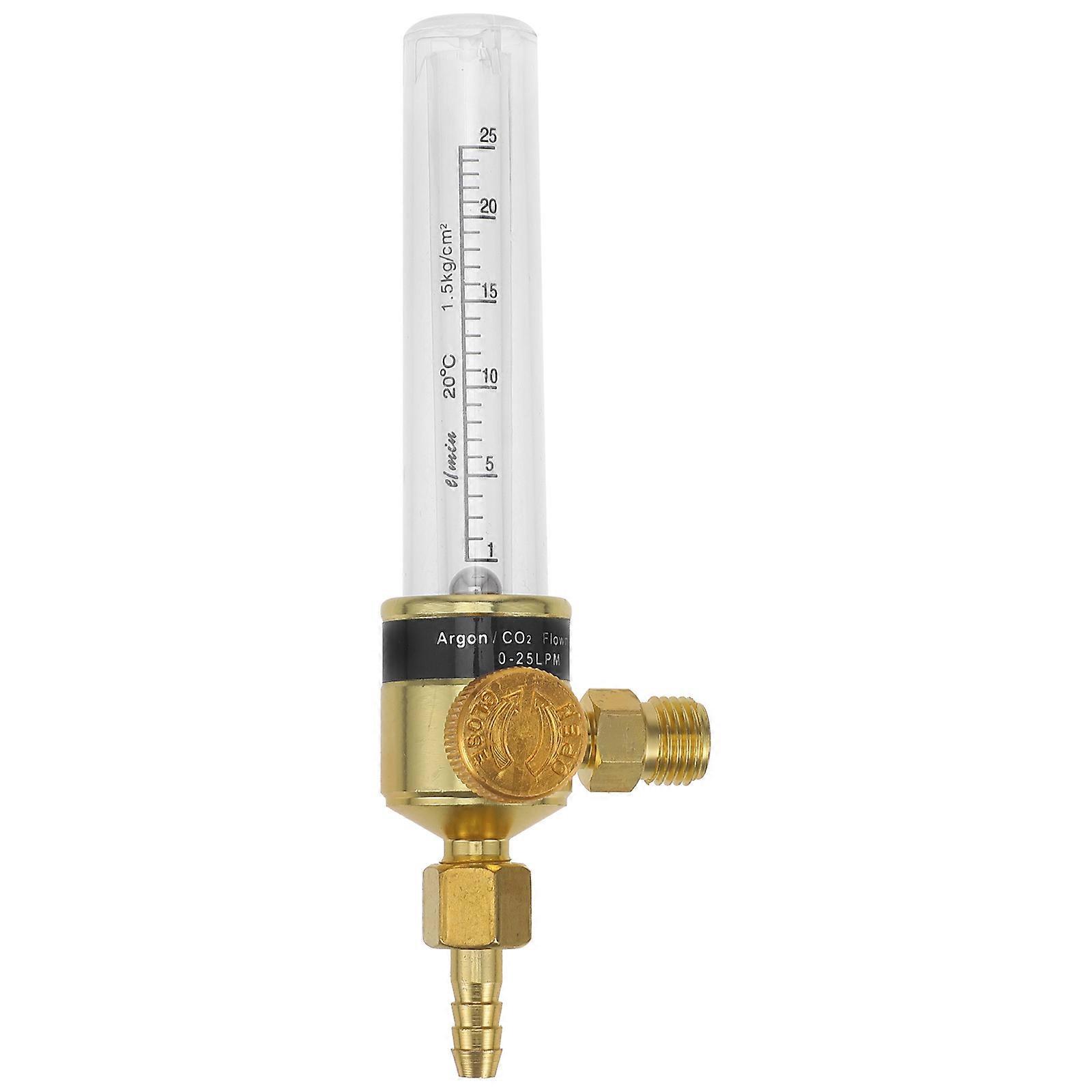 Carbon Dioxide Argon Regulator Gas Measuring Device 2Pcs
