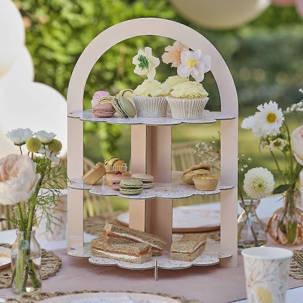 Floral Afternoon Tea  Cake Stand
