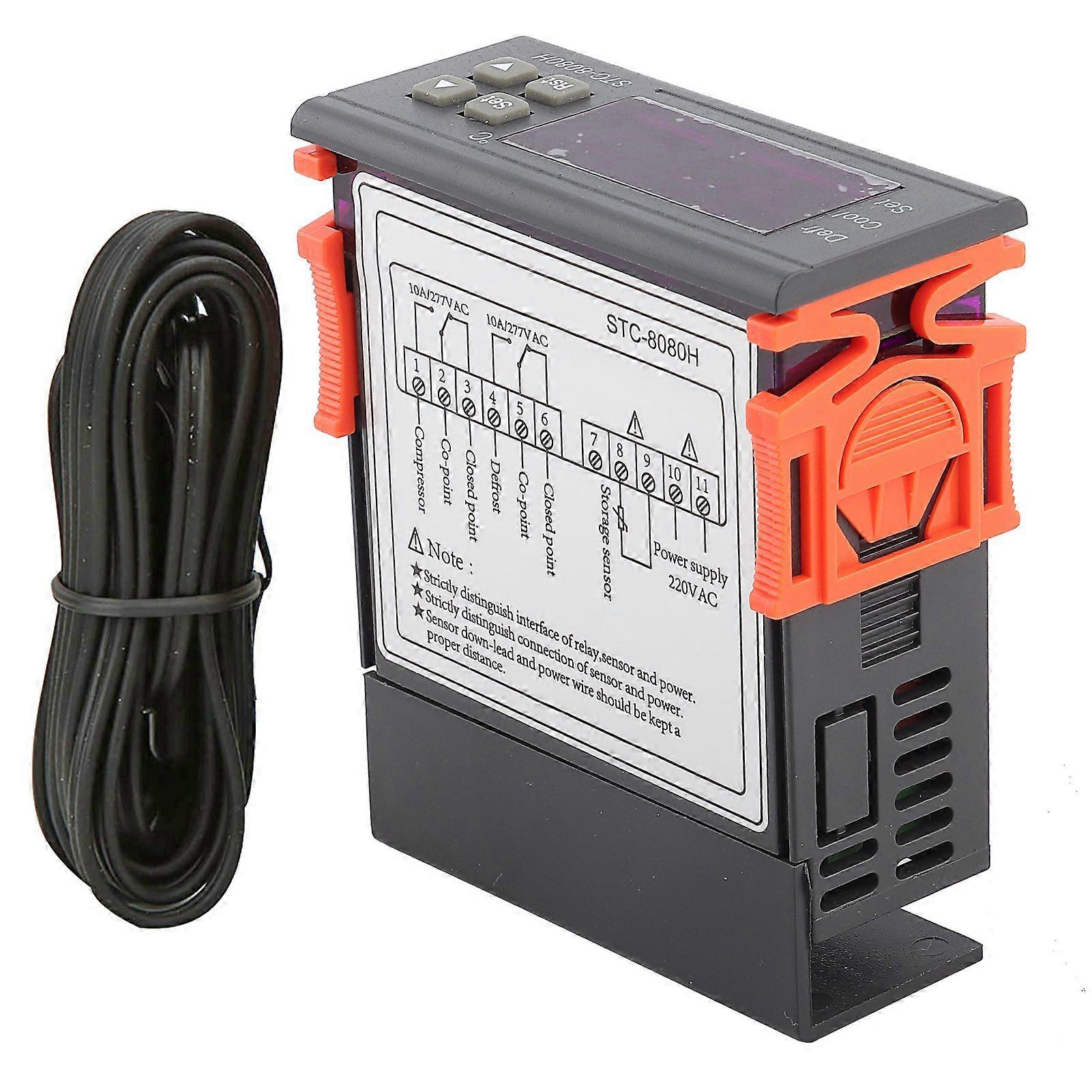 STC 8080H Refrigerating Defrosting Temperature Over Limit Alarm Temperature Controller