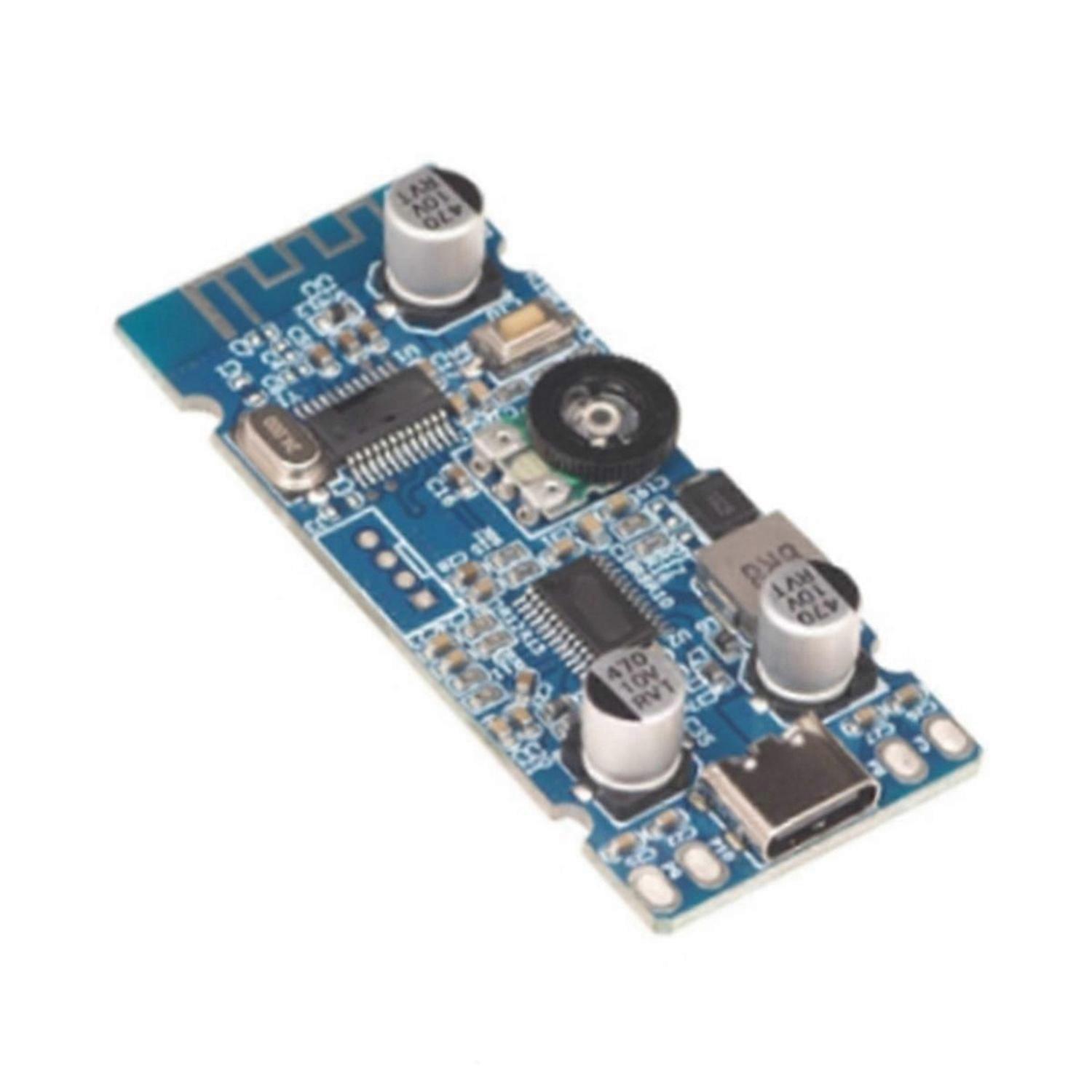 BT5.0 Amplifier Module 2.0 Stereo 2x6W Bluetooth Power Amplifier Board Powered 5V with Volume Adjust