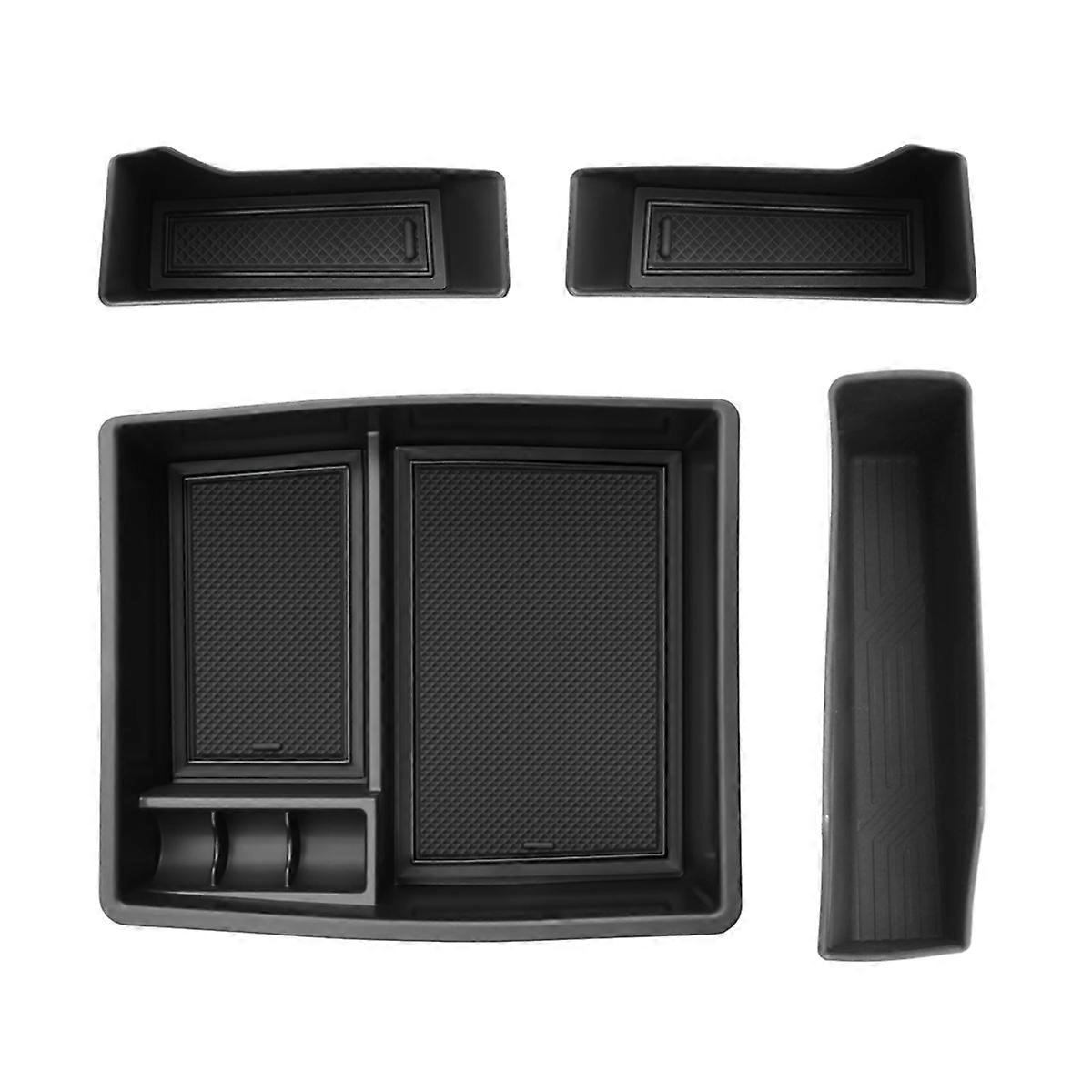 For 2024 Center Console Organizer Armrest Storage