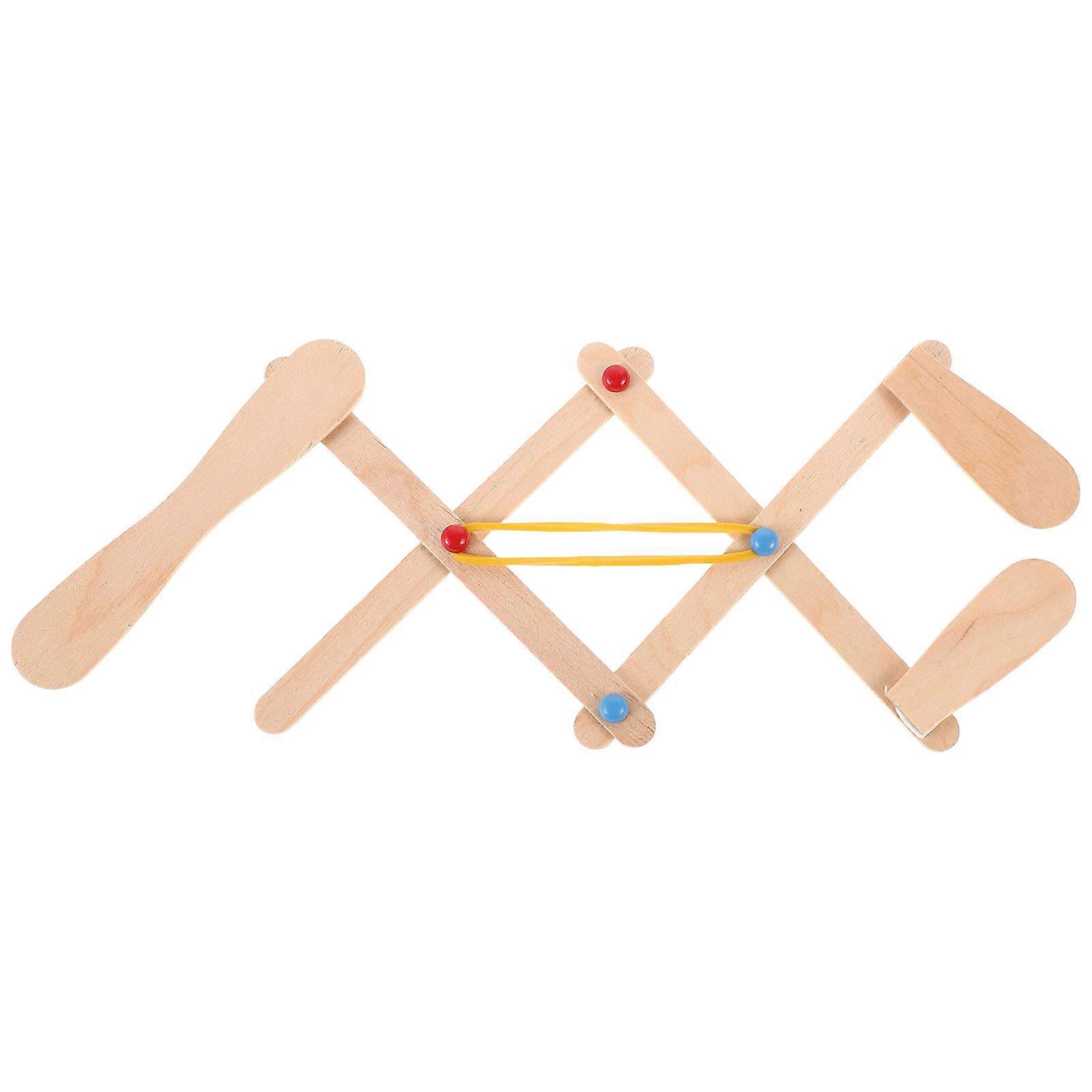 Mechanical Hand Wooden Mechanical Kit for Educational Use 5Pcs
