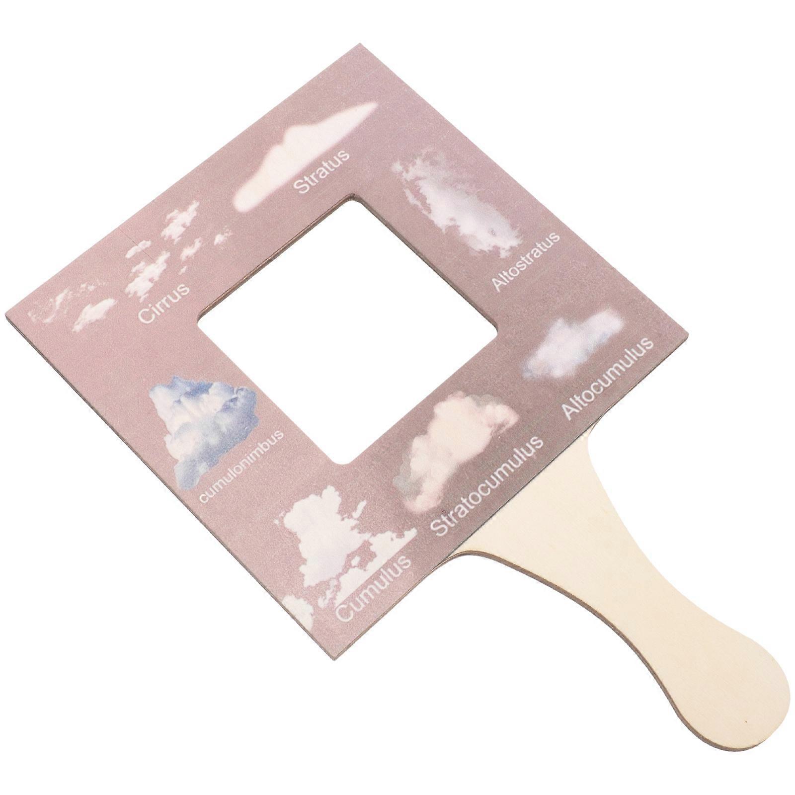 Nature Guide Cloud Viewing Tool Wooden Material 10Pcs