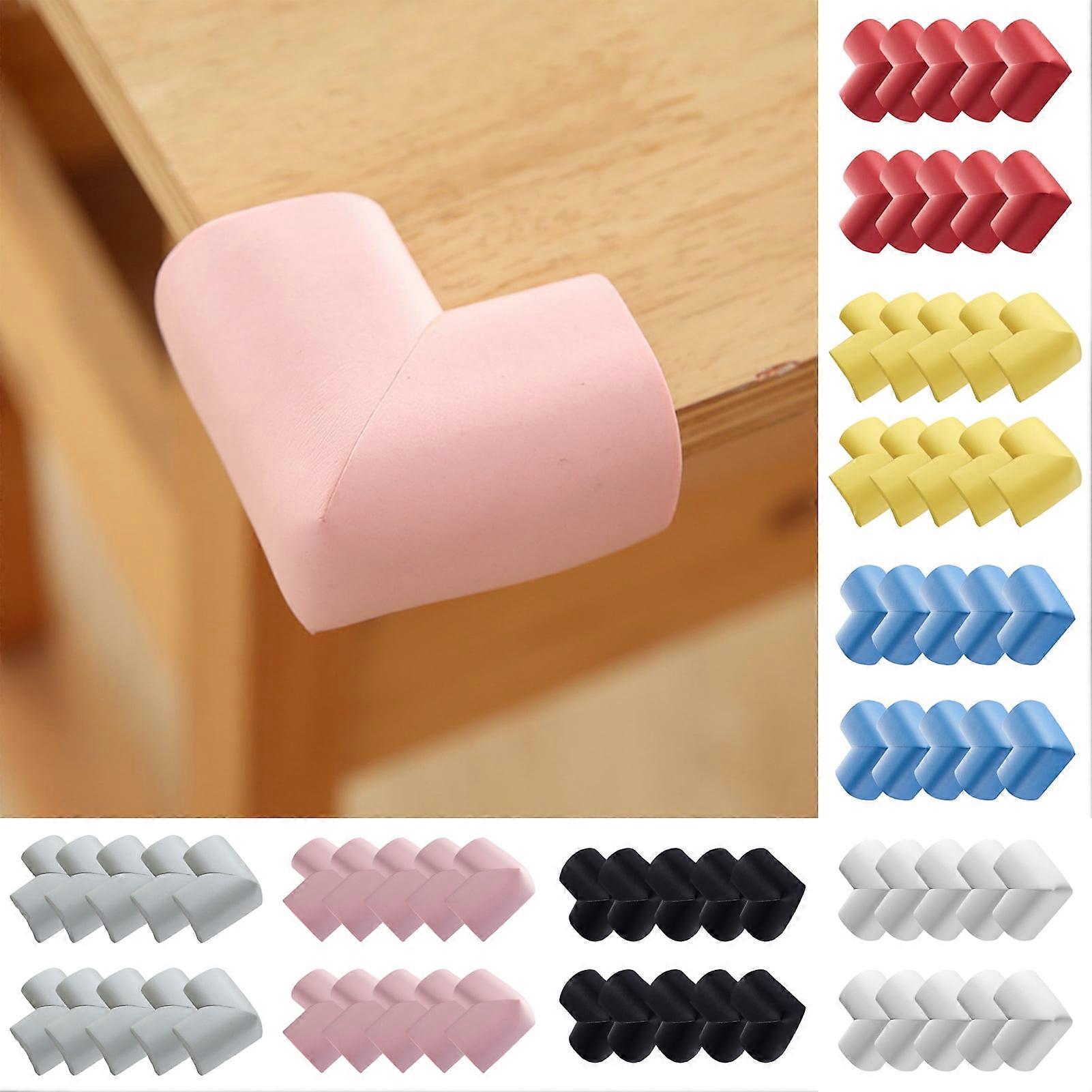 10Pcs Soft Baby Proofing Corner Guards - Self-Adhesive Edge Protectors, Child Safety Bumper, compatible with Sharp Corner Cushions