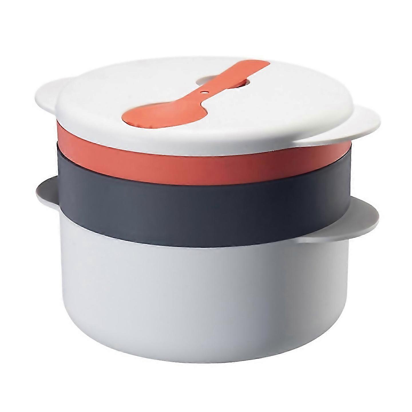 For Microwave Cookware Steamer Kitchen Vegetables Steaming Container