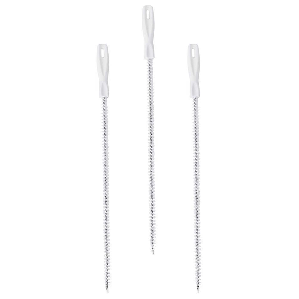Universal Pipe Cleaner for Dredging 6Pcs White Nylon Sink Brush