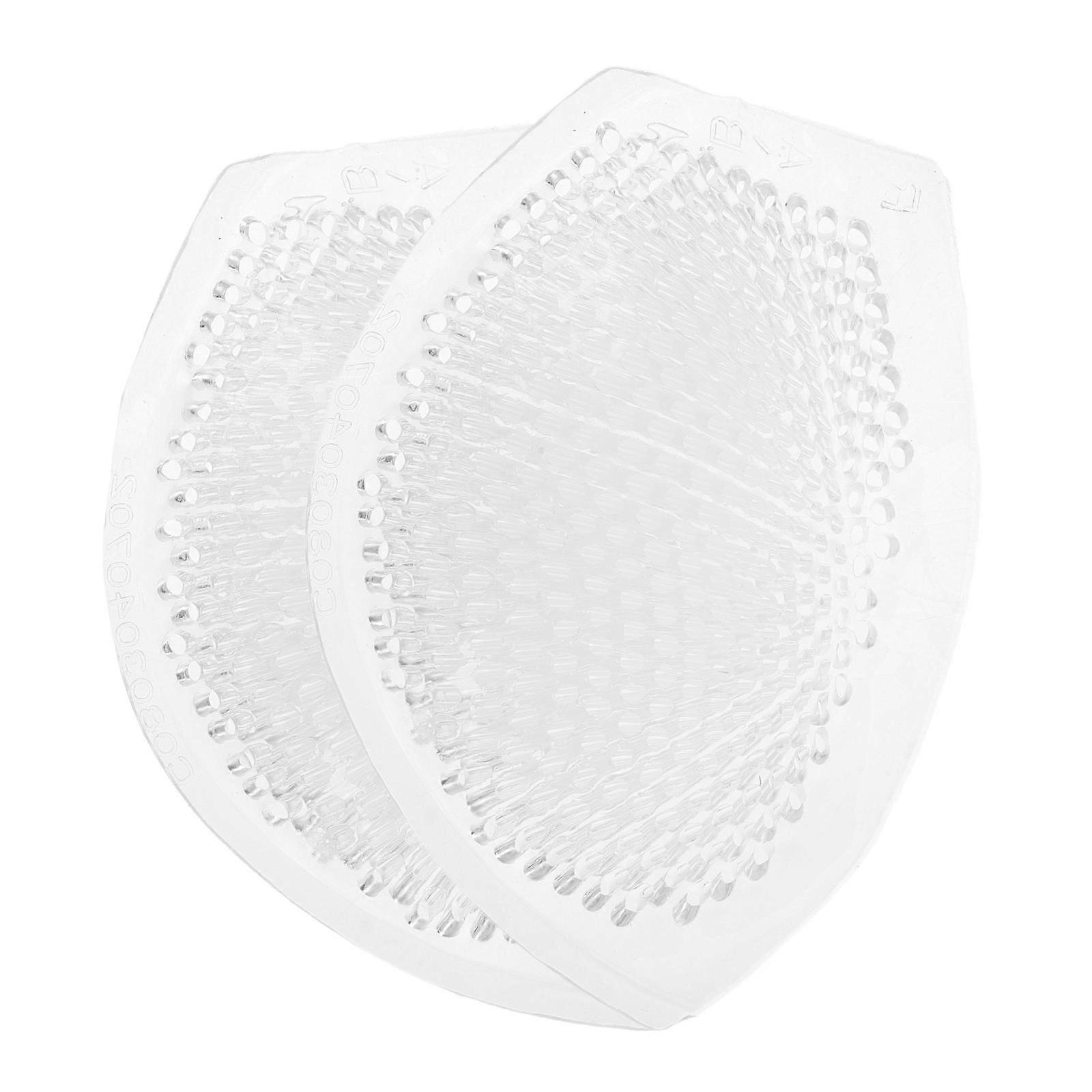 Breathable Silicone Bra Inserts for Women Use 1Pair Semi Adhesive Push Up Pads