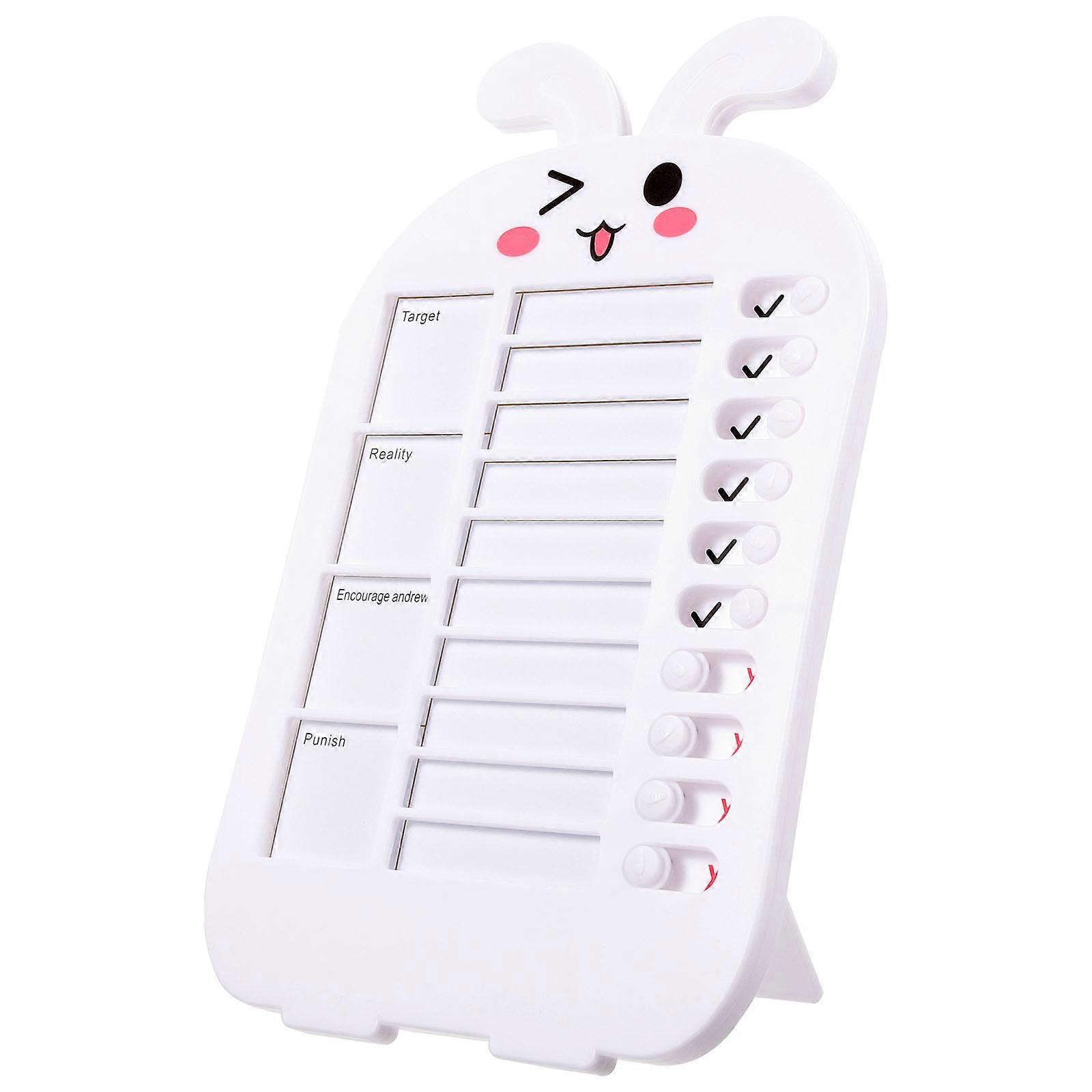 Children Planning Reminder Chart 4Sets of DIY Portable Kids Chore Charts