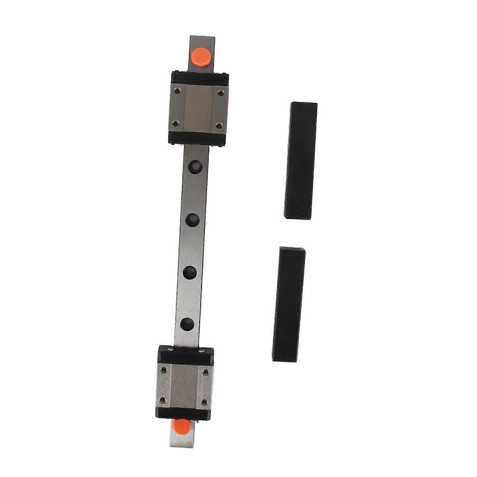 Linear Guide Rail Miniature Linear Bearing Slider Kit MGN12C with 2pcs Slide Block for 3D Printers and CNC Parts 200mm / 7.87in