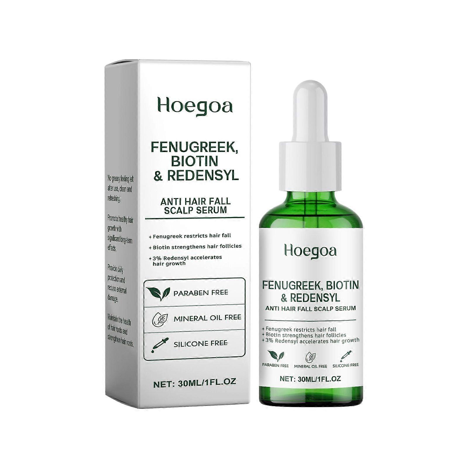 Hoegoa Hair Care Essential Oil, Moisturizing And Repairing Hair, Soft, Fluffy And Scalp Care Essence