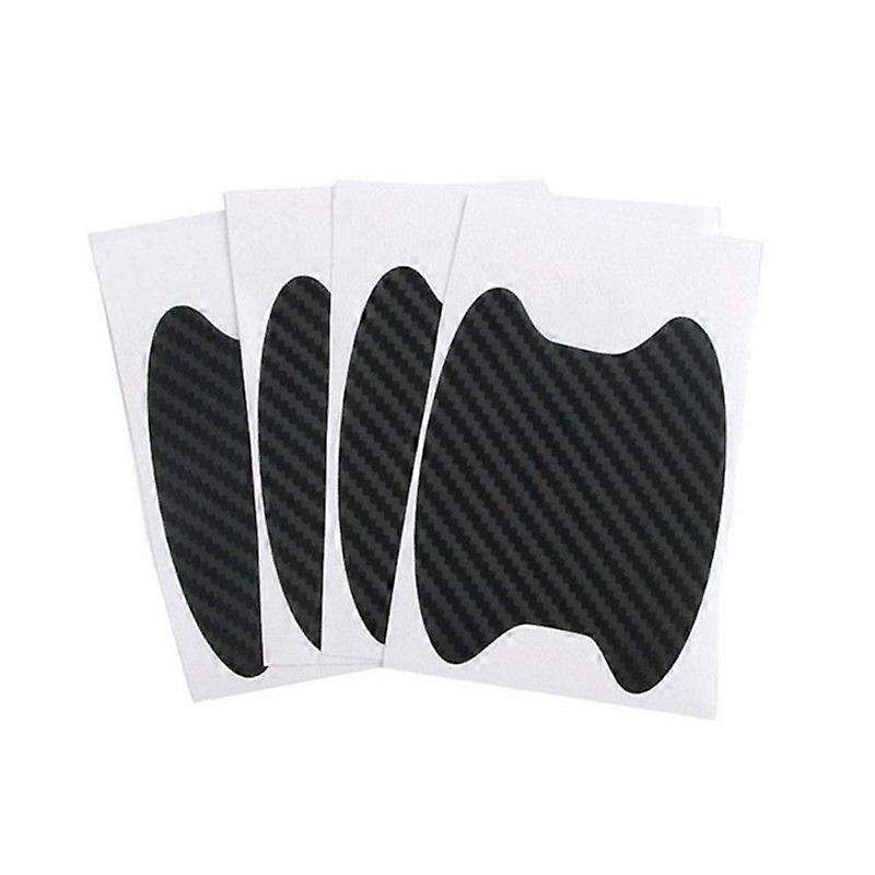 Car Stickers Anti Scratch Car Door Handle Carbon Fiber Protector Automobiles Handle Protection Film Styling Exterior Accessorie
