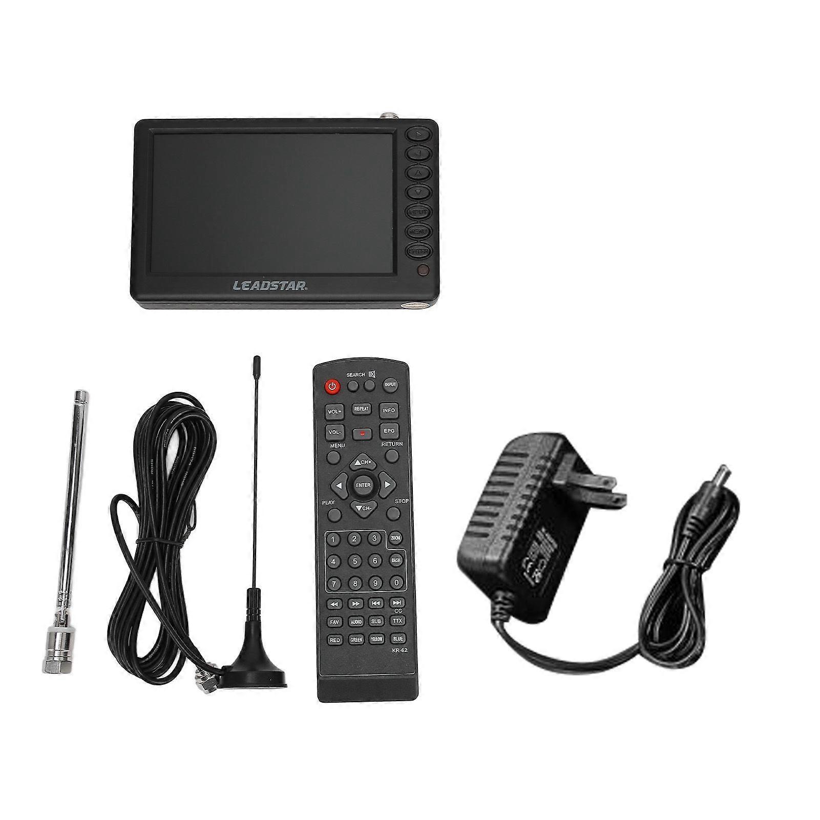 5 Inch Portable Digital TV ISDB T Multiple Interface High Sensitivity Rechargeable Portable LED TV