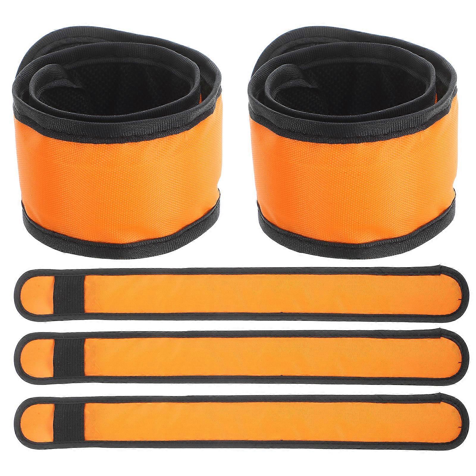 Running LED Slap Wristbands for Fitness with Reflective Feature 15Pcs